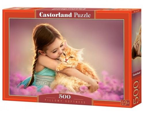 Castorland - Kuschlige Katze - 500 Teile Puzzle