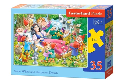 Castorland - Schneewittchen und die... - 35 Teile Puzzle