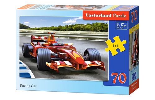 Castorland - Rennwagen - 70 Teile Puzzle