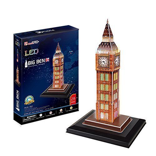 CubicFun 3D-LED-Puzzle - Big Ben, London