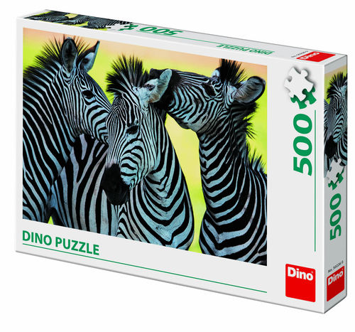 Dino - 3 Zebras - 500 Teile