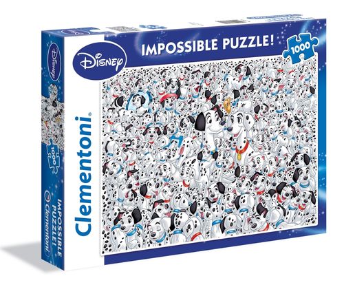 Clementoni - 101 Dalmatiner - Impossible Puzzle - 1000 Teile