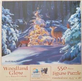 SunsOut - Woodland Glow - 550 Teile