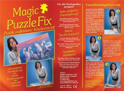 Klebefolien für Puzzles M.I.C. Magic Puzzle Fix fixieren 