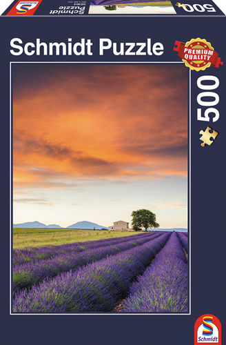 Schmidt - Lavendelfeld, Provence - 500 Teile