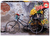 Educa - Bicycle with Flowers - 500 Teile