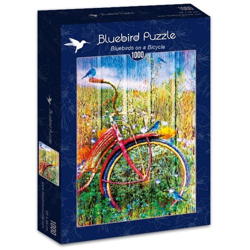 Bluebird - Bluebirds on a Bicycle - 1000 Teile