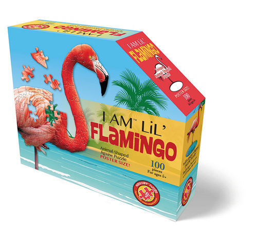 Madd Capp - Flamingo - Formpuzzle - 100 Teile