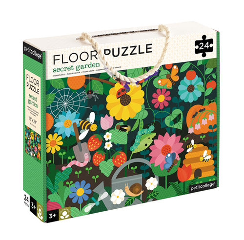 Petit Collage - Garten - 24 Teile - Floor Puzzle