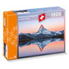 carta.media - Matterhorn im Morgenrot - 1000 Teile