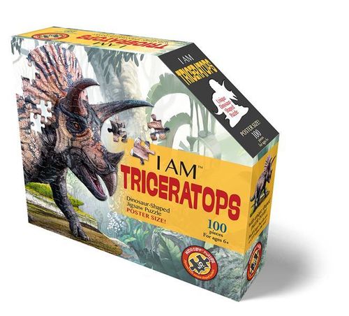 Madd Capp - Triceratops - Formpuzzle - 100 Teile