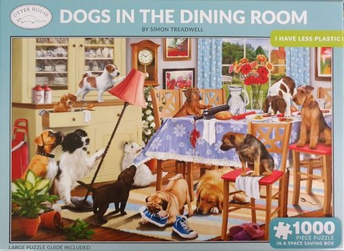 Otter House - Dogs in the Dining Room - 1000 Teile