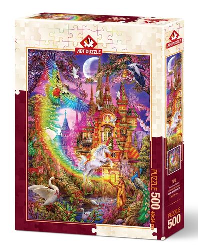 Art Puzzle - Rainbow Castle - 500 Teile