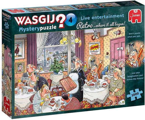 Jumbo - Wasgij Mystery Retro 4 - 1000 Teile