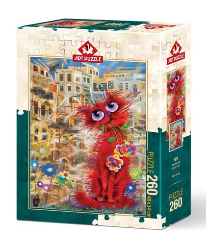 Art Puzzle - The Red Cat - 260 Teile