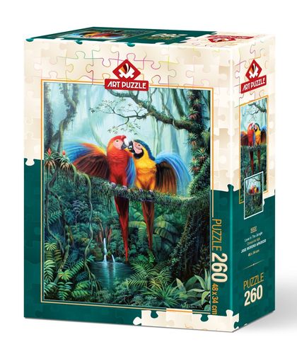 Art Puzzle - Love in the Jungle - 260 Teile