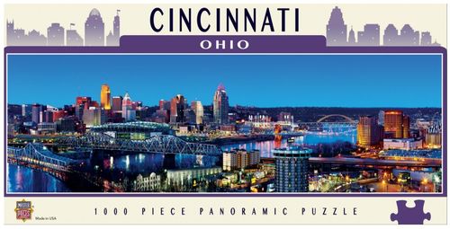 Master Pieces - Cincinnati, Ohia - 1000 Teile Panorama