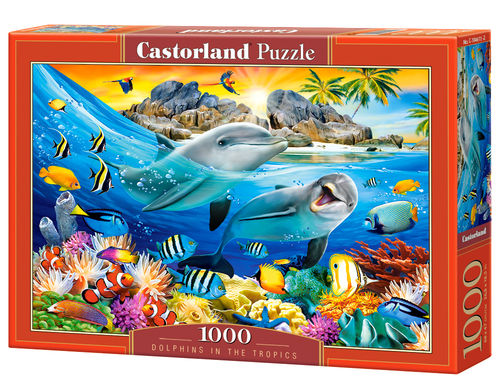 Castorland - Dolphins in the Tropics - 1000 Teile