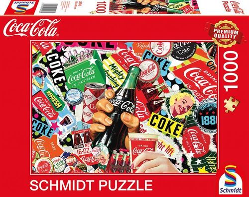 Schmidt - Coca Cola is it! - 1000 Teile