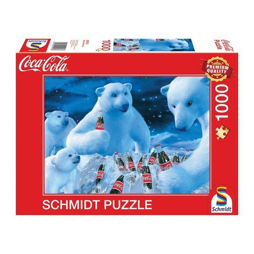 Schmidt - Coca Cola - Polarbären - 1000 Teile