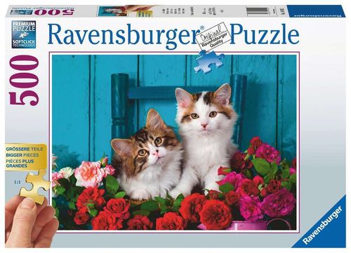 Ravensburger - Katzenbabys - 500 grössere Teile
