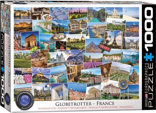 Eurographics - Globetrotter - Frankreich - 1000 Teile