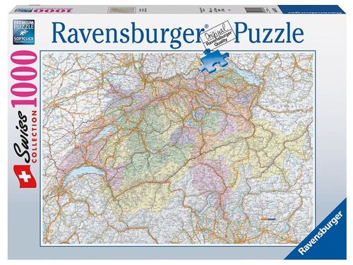 Ravensburger - Schweizerkarte - 1000 Teile