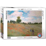Eurographics - Mohnfeld (Claude Monet) - 1000 Teile