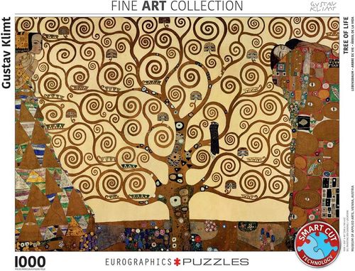 Eurographics - Lebensbaum (Gustav Klimt) - 1000 Teile