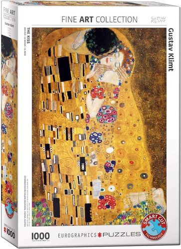 Eurographics - Der Kuss (Gustav Klimt) - 1000 Teile