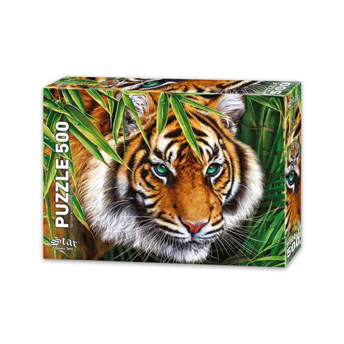 Star Puzzle - Tiger Look - 500 Teile
