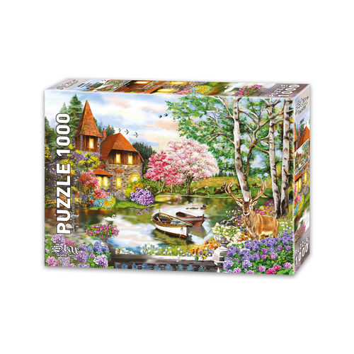 Star Puzzle - Lake House - 1000 Teile