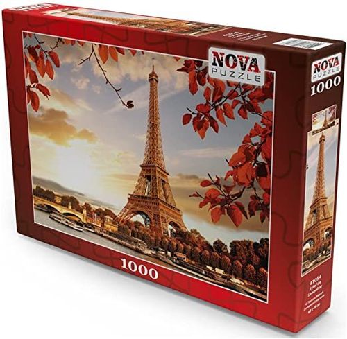 Nova Puzzle - Herbst am Eiffelturm - 1000 Teile
