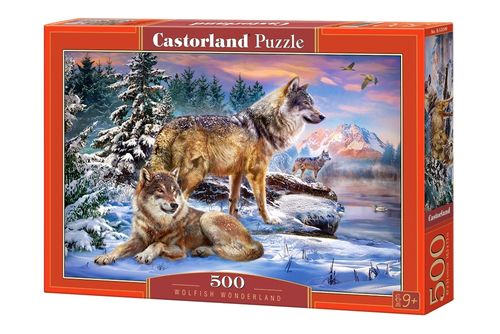 Castorland - Wolfish Wonderland - 500 Teile