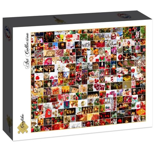 Grafika - Collage - Weihnachten - 1500 Teile