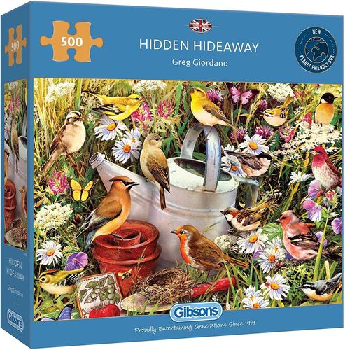 Gibsons - Hidden Hideaway - 500 Teile