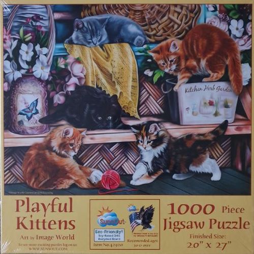 Sunsout - Playful Kittens - 1000 Teile
