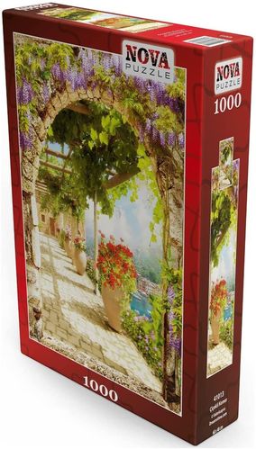 Nova Puzzle - Blumenbogen - 1000 Teile