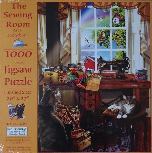 SunsOut- The Sewing Room - 1000 Teile