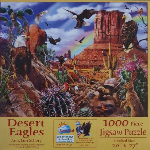 SunsOut - Desert Eagles - 1000 Teile