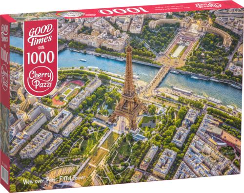 CherryPazzi - View over Paris Eiffel Tower - 1000 Teile