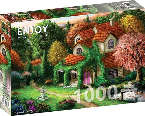 Enjoy Puzzle - Cottage in the Forrest - 1000 Teile