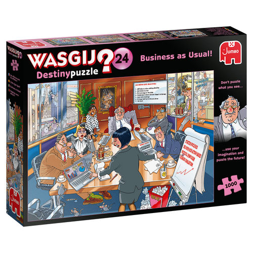 Jumbo - Wasgij Destiny 24 Business as Usual! - 1000 Teile