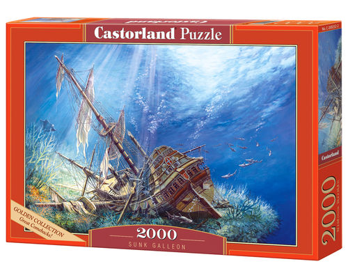 Castorland - Sunk Galleon - 2000 Teile