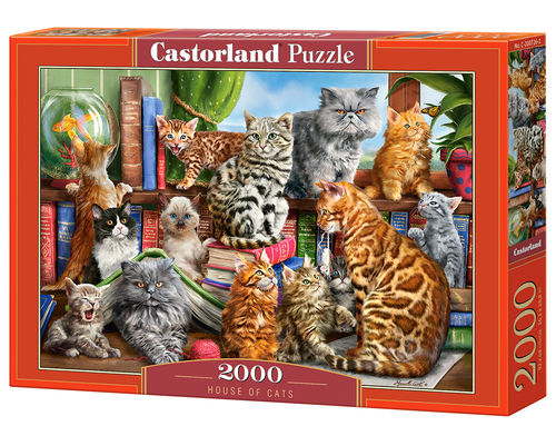 Castorland - House of Cats - 2000 Teile