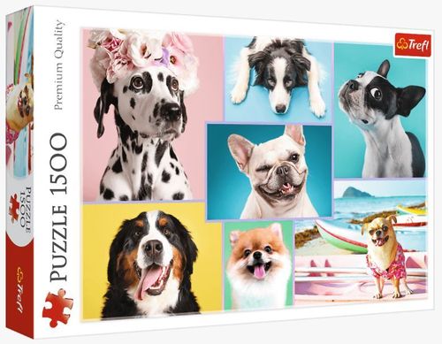 Trefl - Cute Dogs - 1500 Teile
