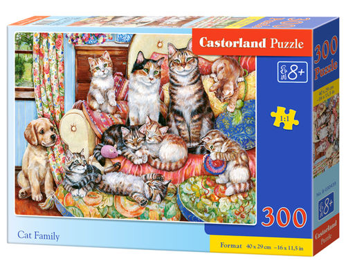 Castorland - Cat Family - 300 Teile