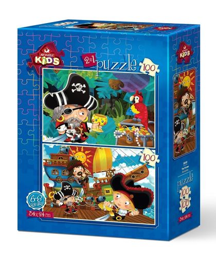 Art Puzzle Kids - The Pirates - 2er-Set