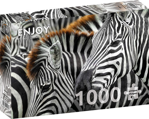 Enjoy Puzzle - Zebras - 1000 Teile