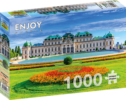 Enjoy Puzzle - Belvedere Palace, Vienna - 1000 Teile
